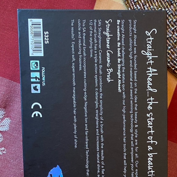 Straightener ceramic brush - Picture 6 of 6